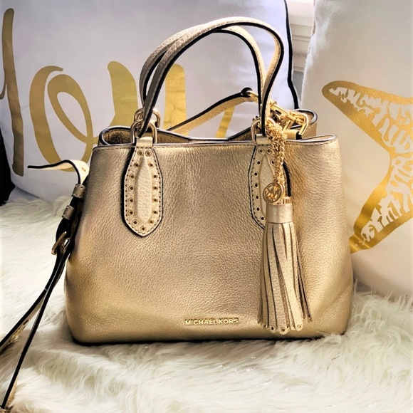 Michael Kors gold purse - Picture 2 of 3